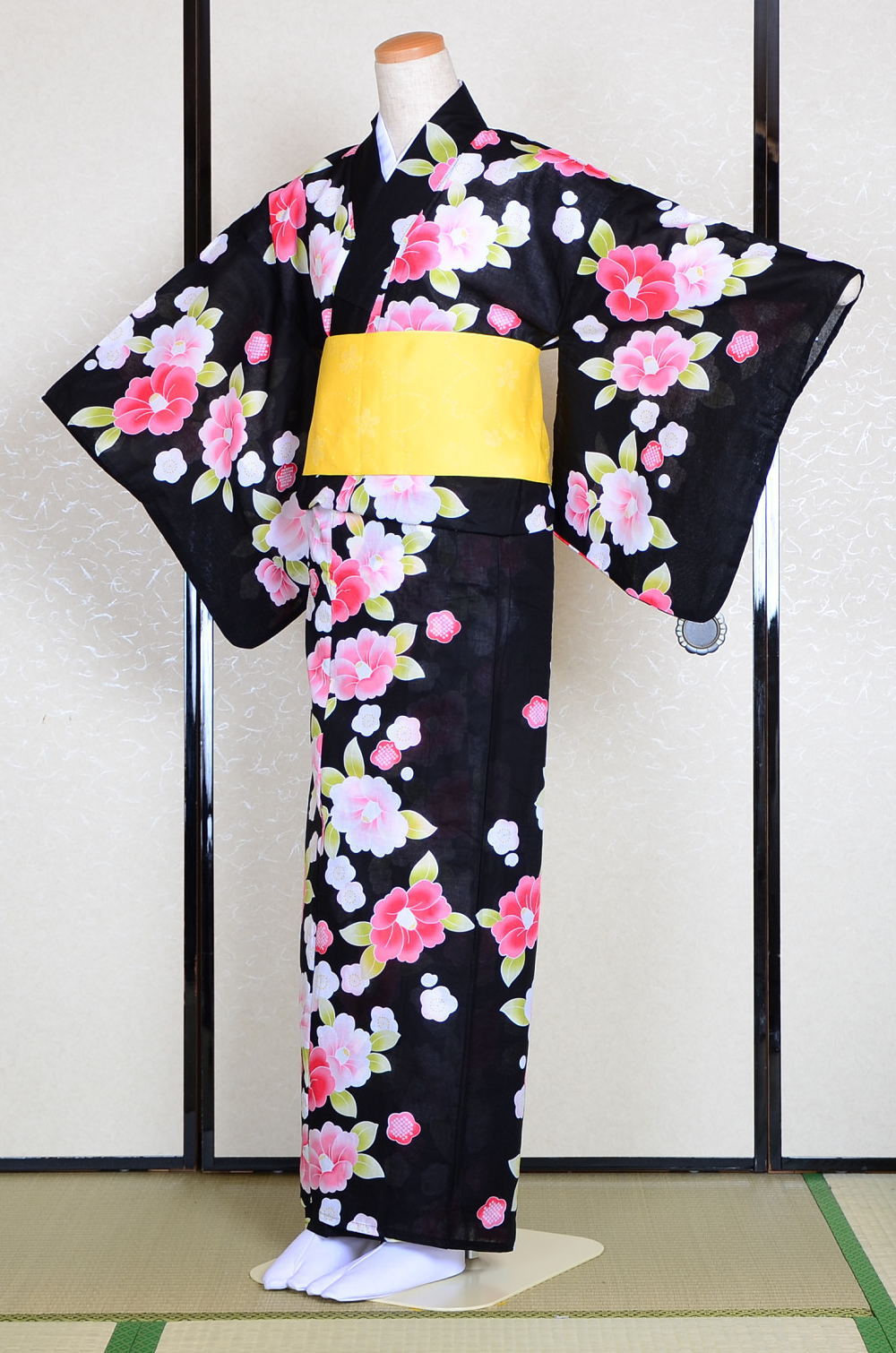 Japanese yukata kimono / ST #553