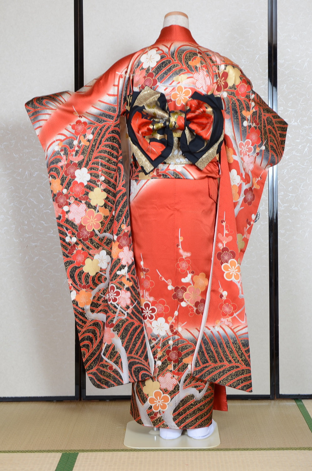 Long-sleeved kimono 6 items set / Furisode / FK#1-769