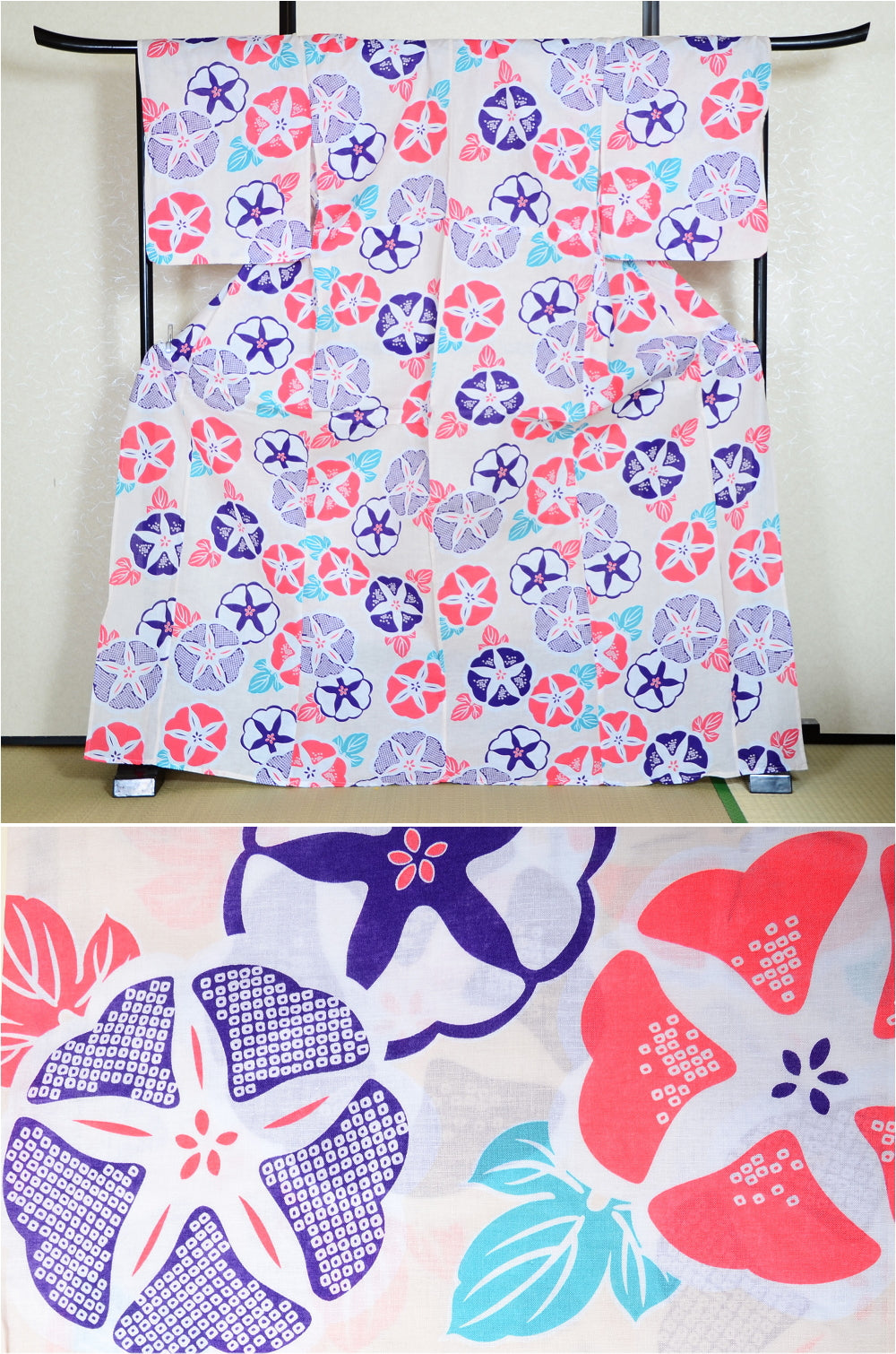 Japanese yukata kimono/ Plus size / P #278