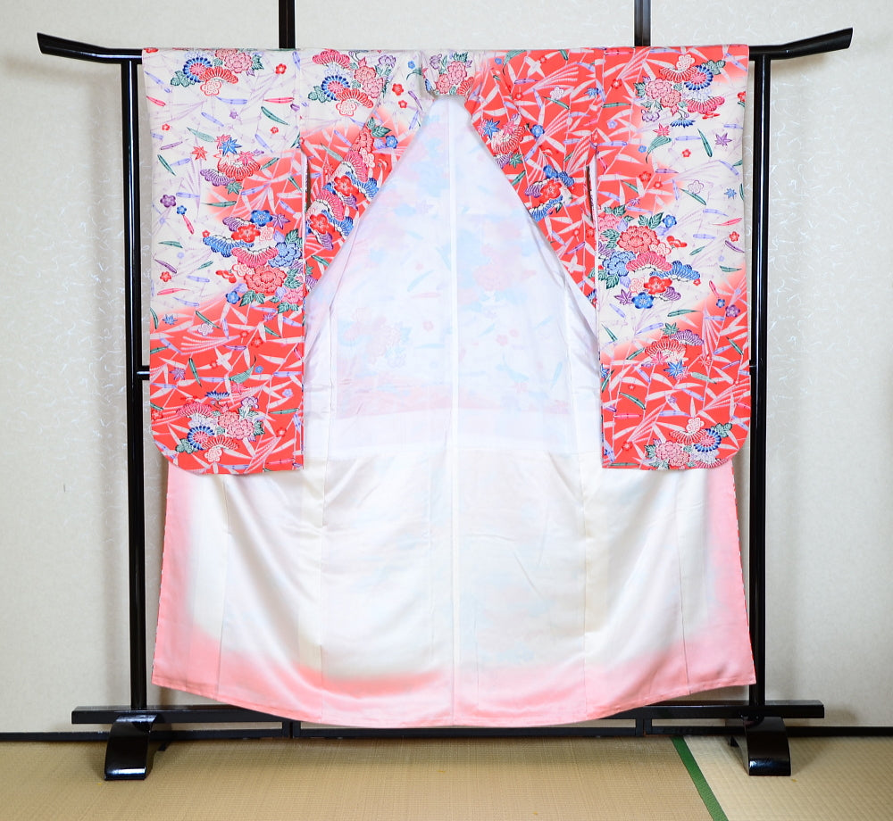 Long-sleeved kimono / Furisode / FK#1-413