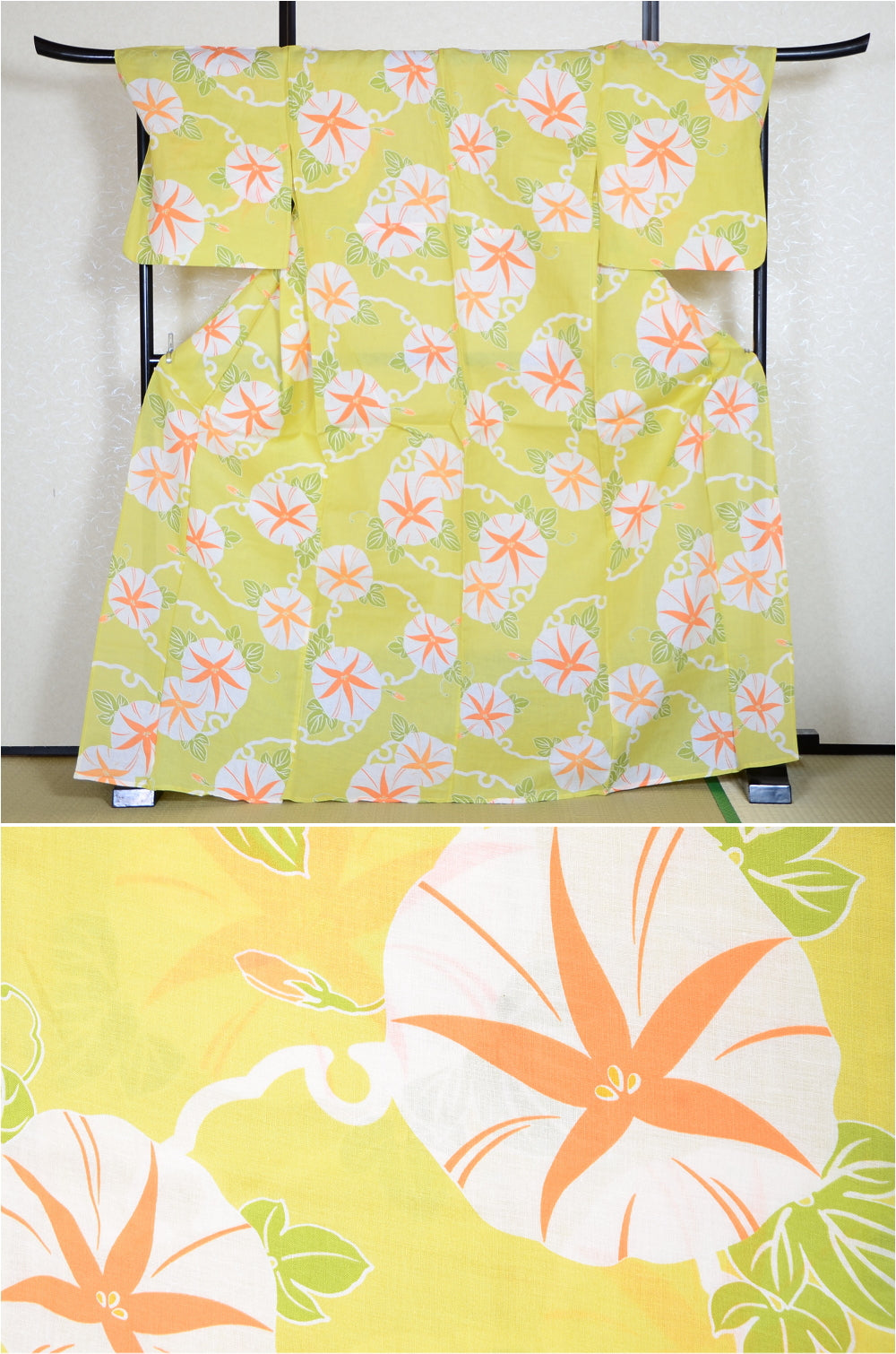 Japanese yukata kimono/ Plus size / P #257