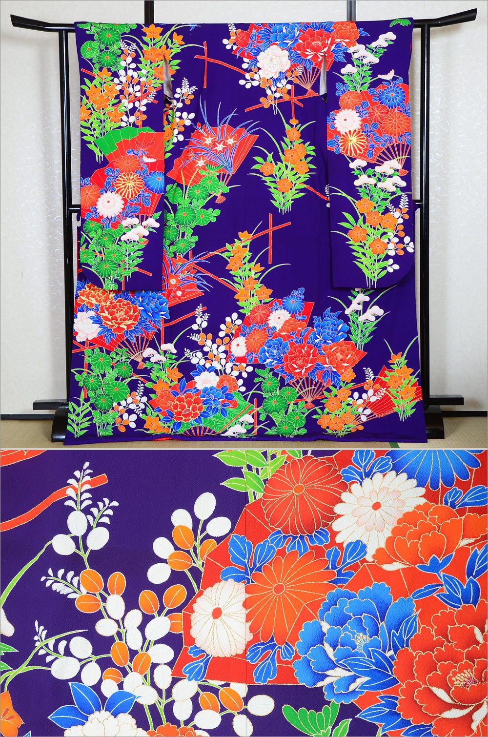 Braidal kimono / Hikifurisode / UK #69