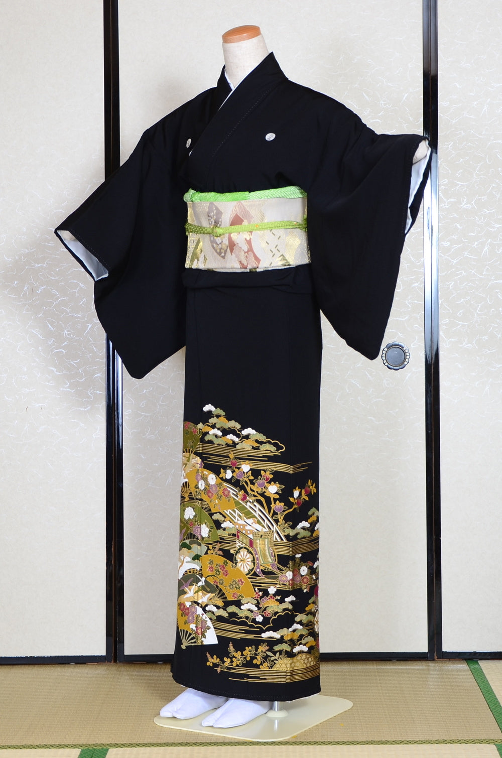 Japanese kimono 6 items set / BK#607