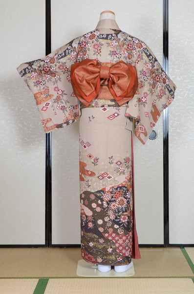 Japanese kimono 6 items set / TK #1-974