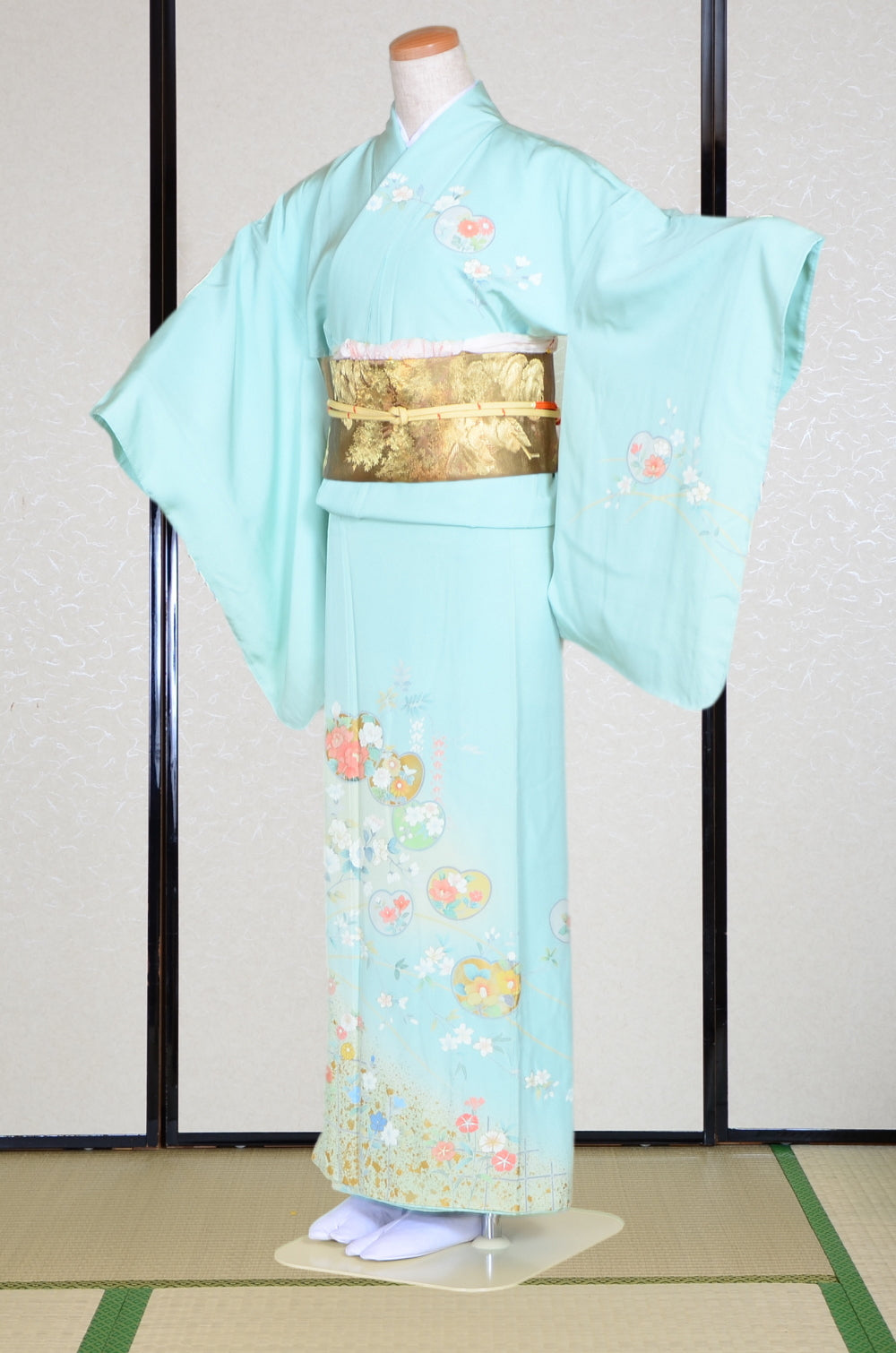 Japanese kimono 6 items set / TK #1-486