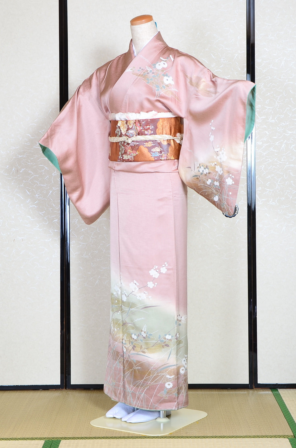 Japanese kimono 6 items set / TK #1-407