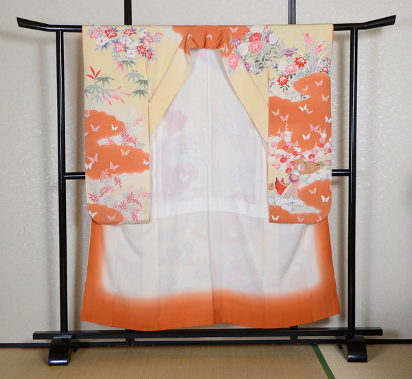 Long-sleeved kimono / Furisode / FK#1-843