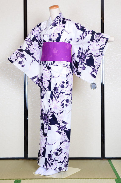 Japanese yukata kimono / ST #565