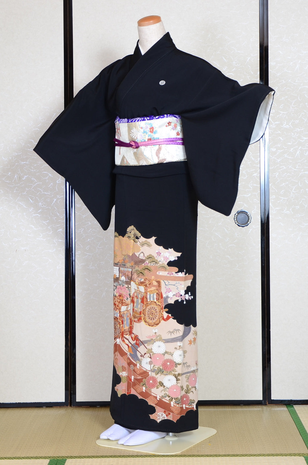 Japanese kimono 6 items set / BK#611