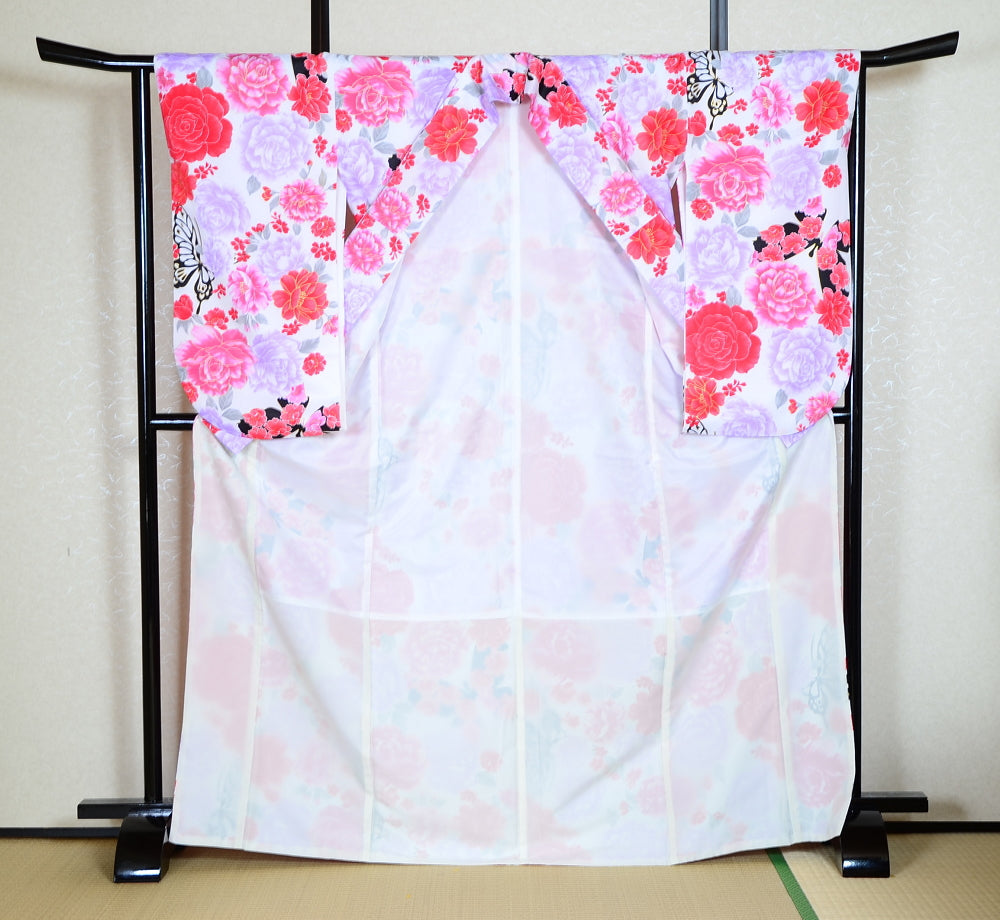 Long-sleeved kimono / Furisode / FK#1-462