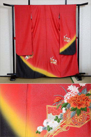 Long-sleeved kimono / Furisode / FK#908