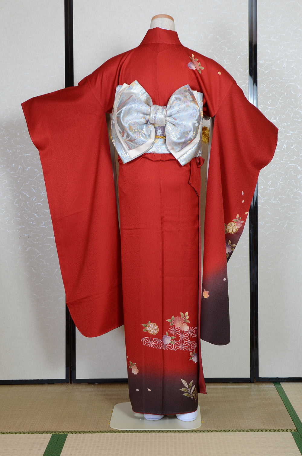 Long-sleeved kimono 6 items set / Furisode / FK#1-817