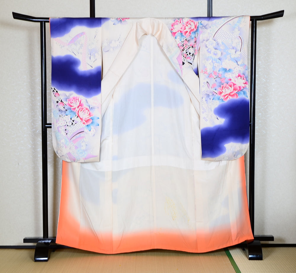 Long-sleeved kimono / Furisode / FK#1-627