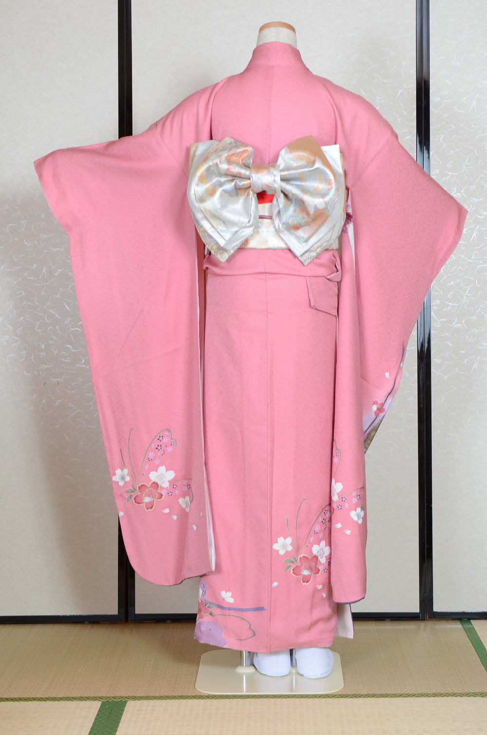 Long-sleeved kimono 6 items set / Furisode / FK#1-735