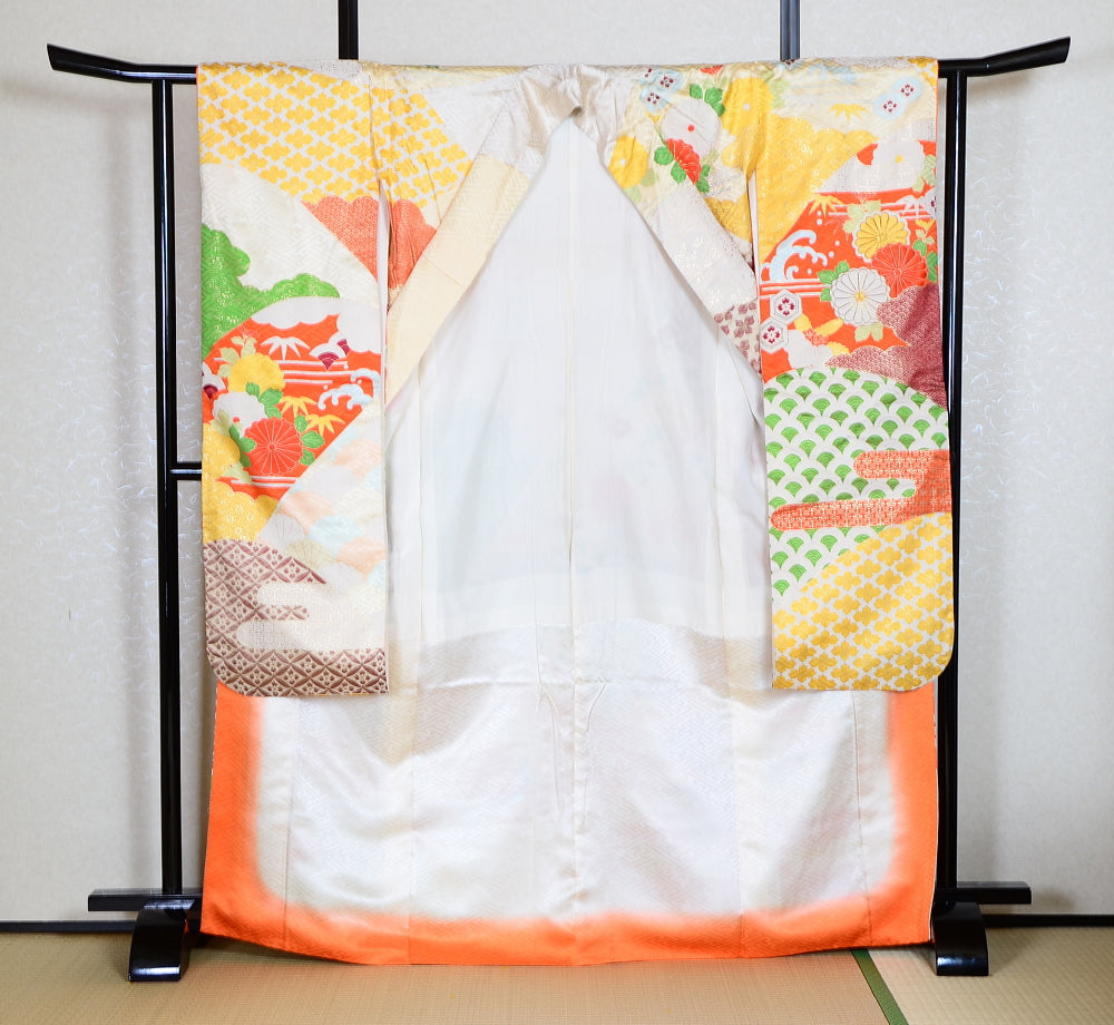 Long-sleeved kimono / Furisode / FK#1-629