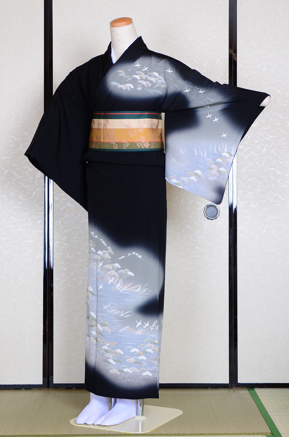 Japanese kimono 4 items set / PK #190