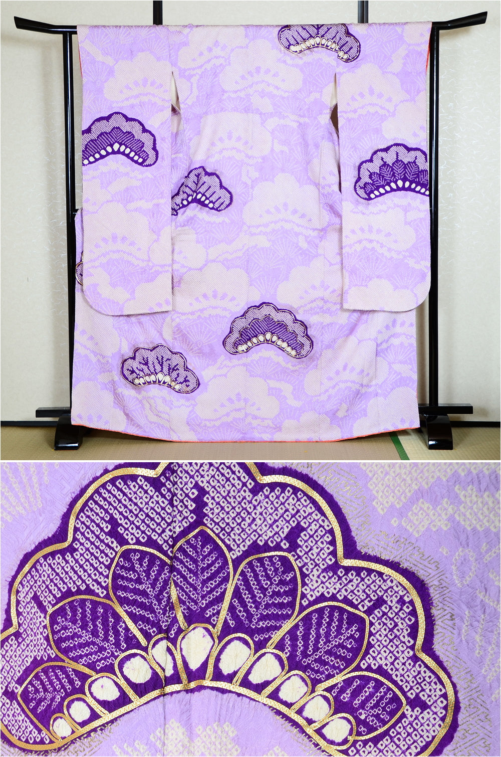 Long-sleeved kimono / Furisode / FK#851