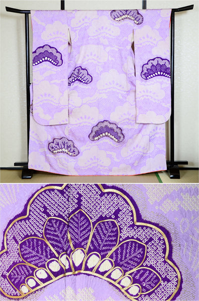 Long-sleeved kimono / Furisode / FK#851