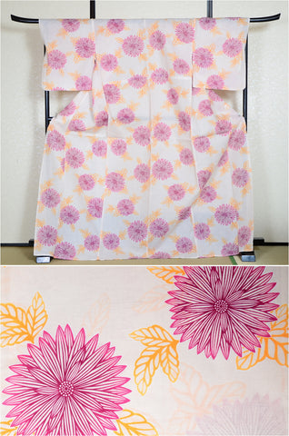 Japanese yukata kimono/ Plus size / P #275