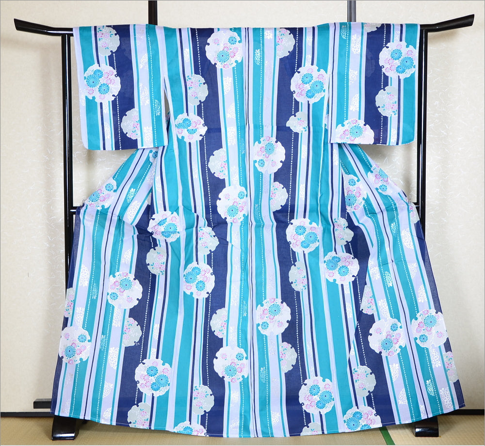 Japanese yukata kimono/ Plus size / P #334