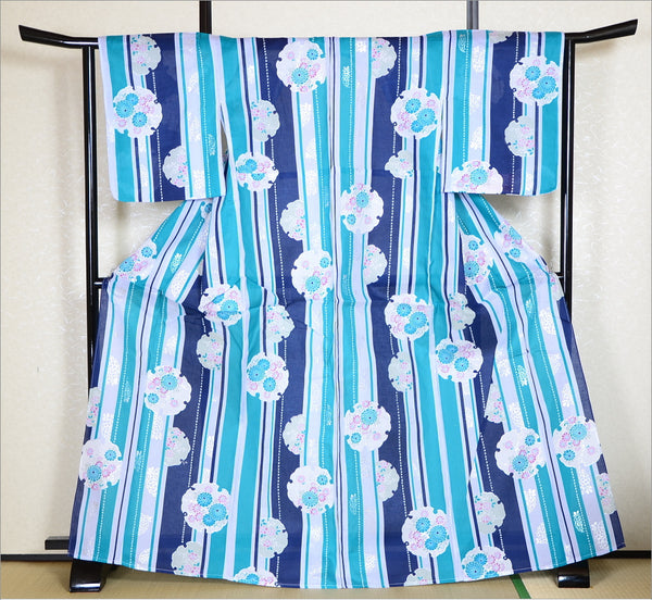 Japanese yukata kimono/ Plus size / P #334