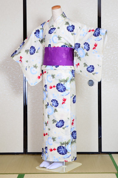 Japanese yukata kimono / D #173
