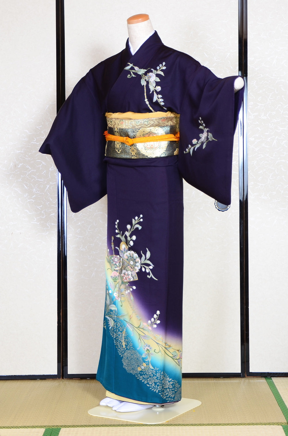 Japanese kimono 6 items set / TK #1339