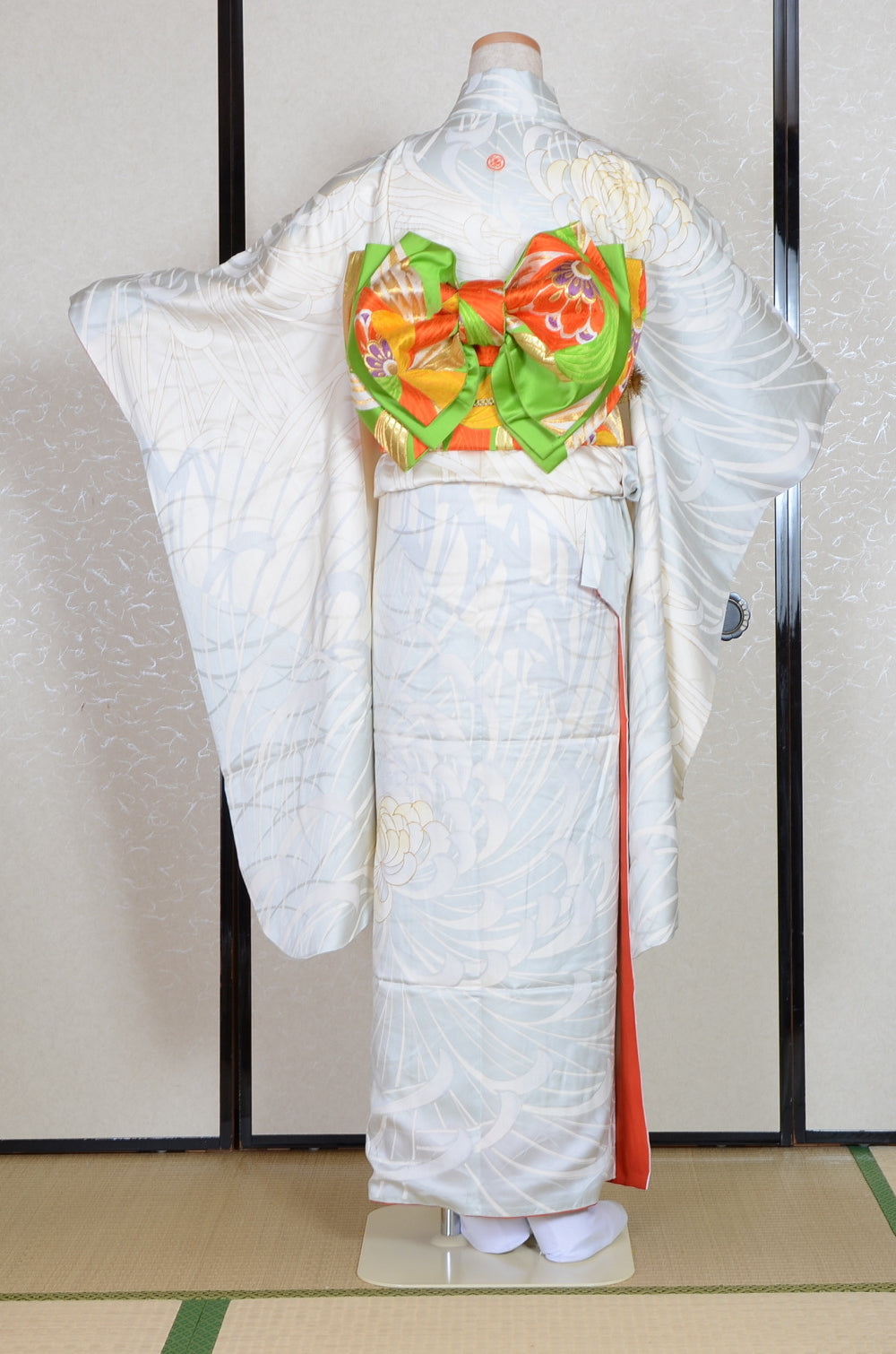 Long-sleeved kimono 6 items set / Furisode / FK#1-750