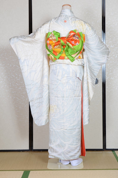 Long-sleeved kimono 6 items set / Furisode / FK#1-750