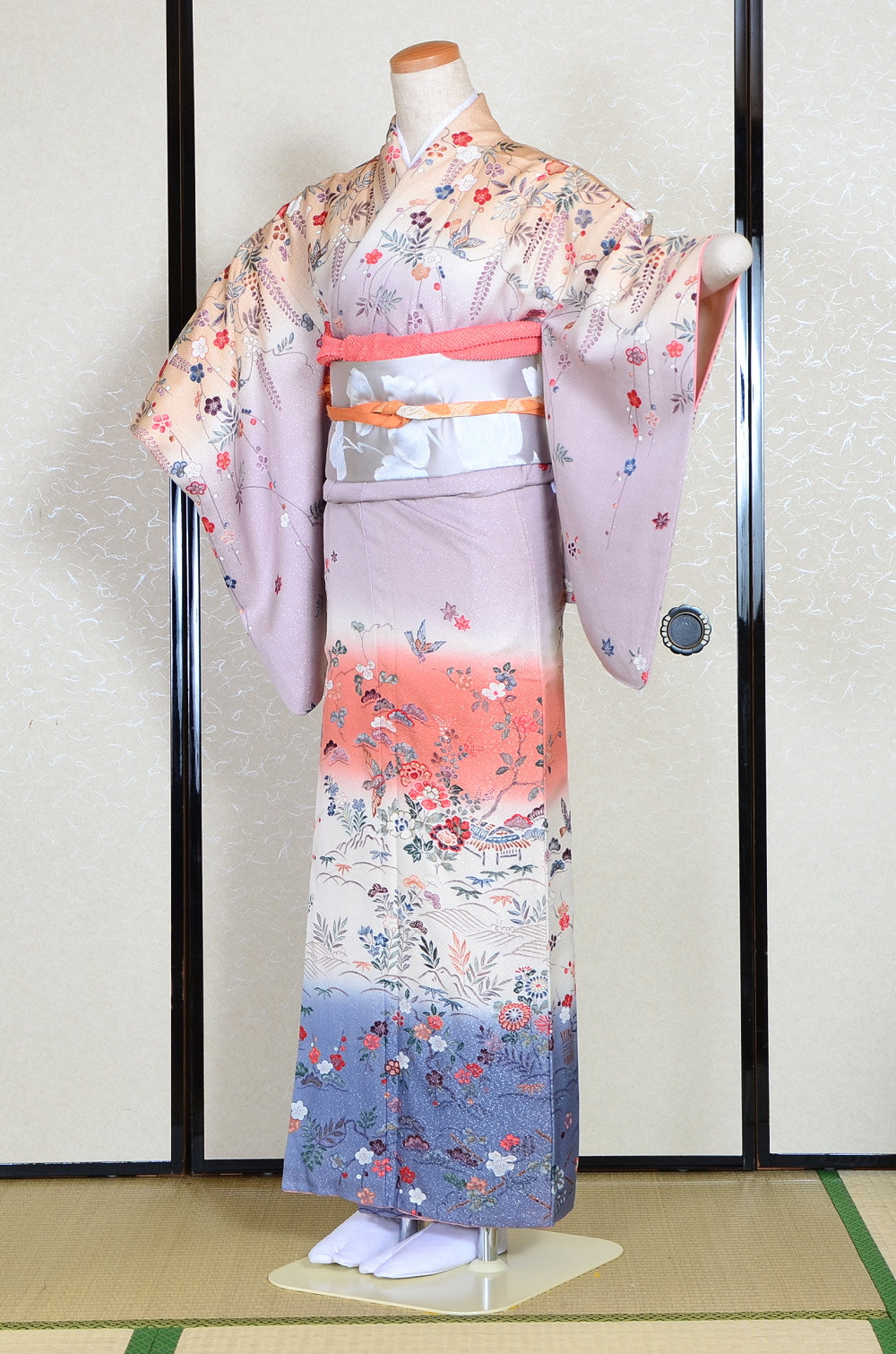 Japanese kimono 6 items set / TK #1338