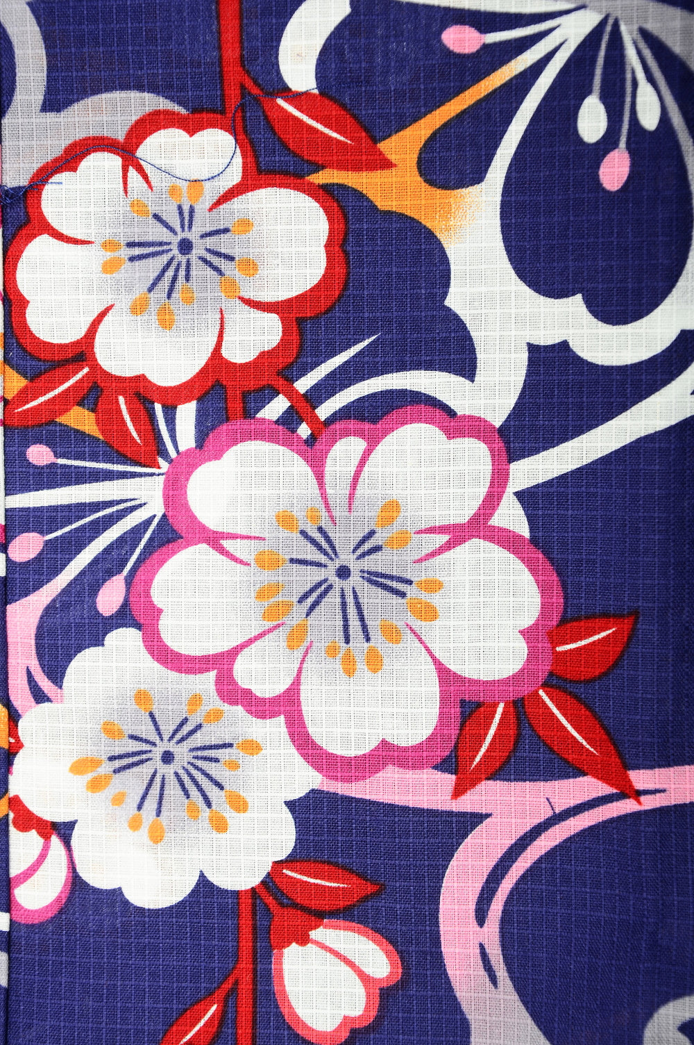 Yukata for indoor use / sakura :EM004-Indigo