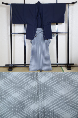 Jacket, kimono, hakama set / JKH #751