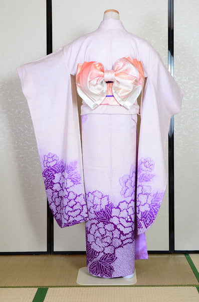 Long-sleeved kimono 6 items set / Furisode / FK#1-824