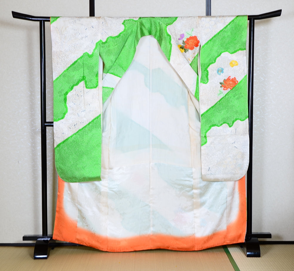 Long-sleeved kimono / Furisode / FK#1-652