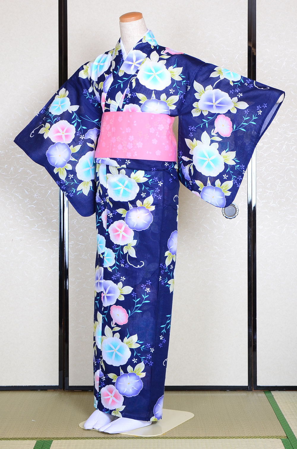 Japanese yukata kimono / ST #556