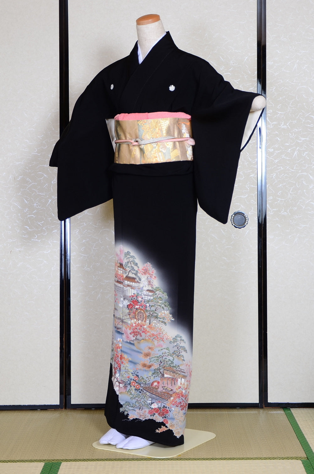 Japanese kimono 6 items set / BK#535
