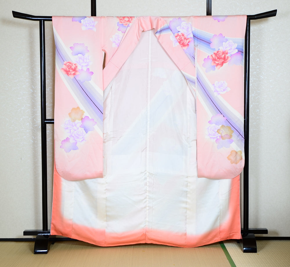 Long-sleeved kimono / Furisode / FK#1-408