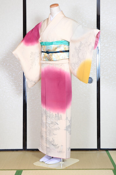 Japanese kimono 6 items set / TK #1-527