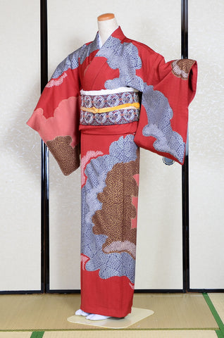 Japanese kimono 6 items set / TK #1297
