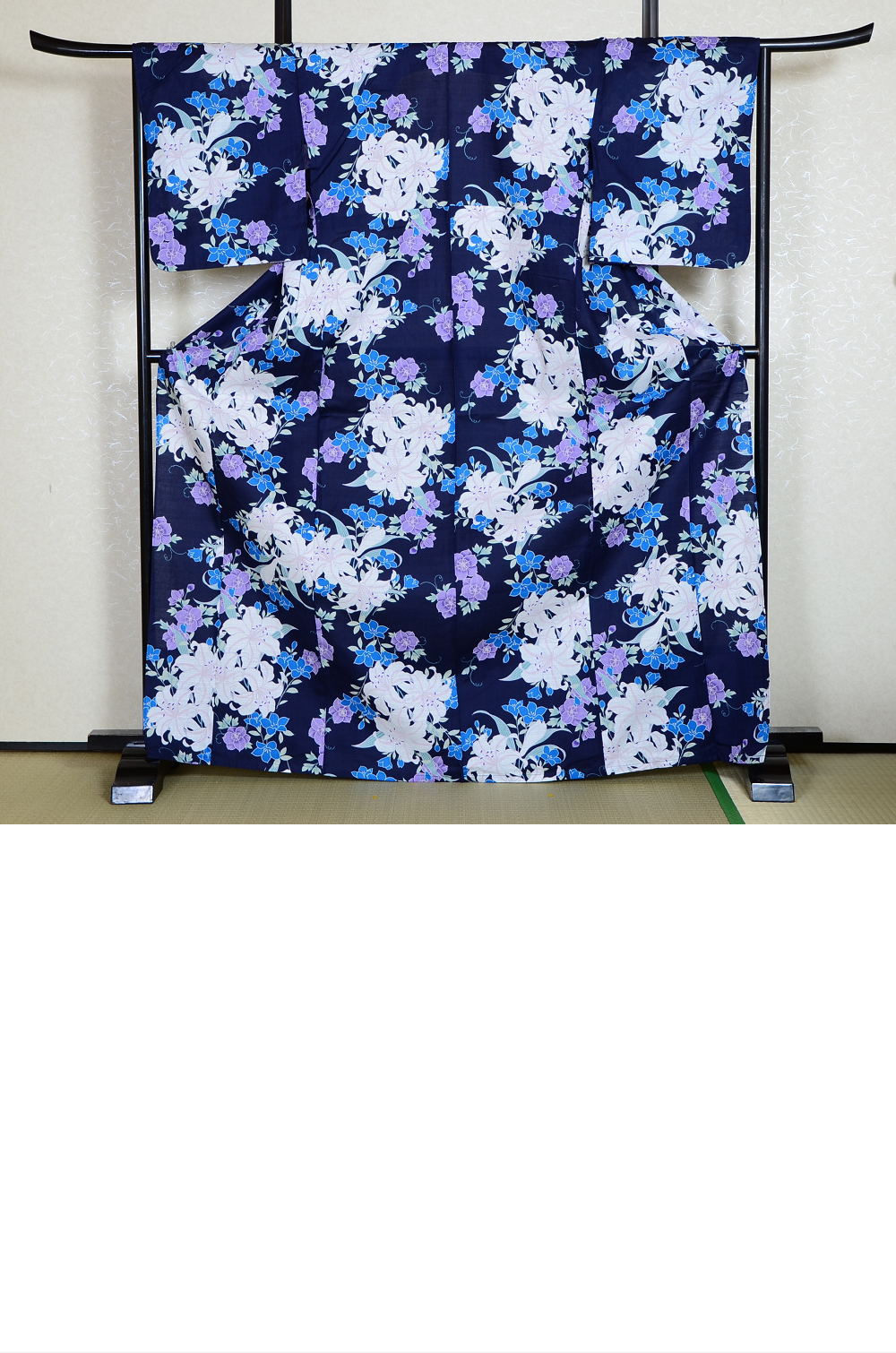 Japanese yukata kimono / D #141