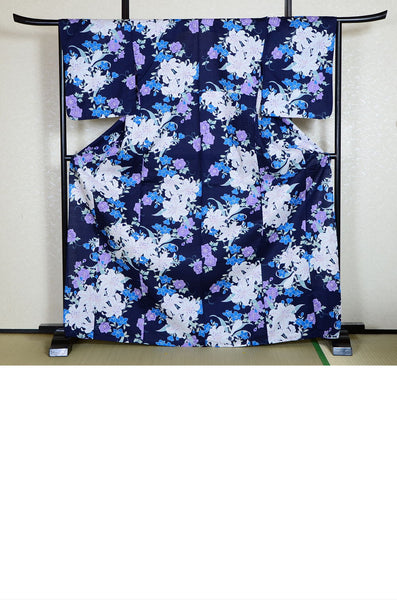 Japanese yukata kimono / D #141