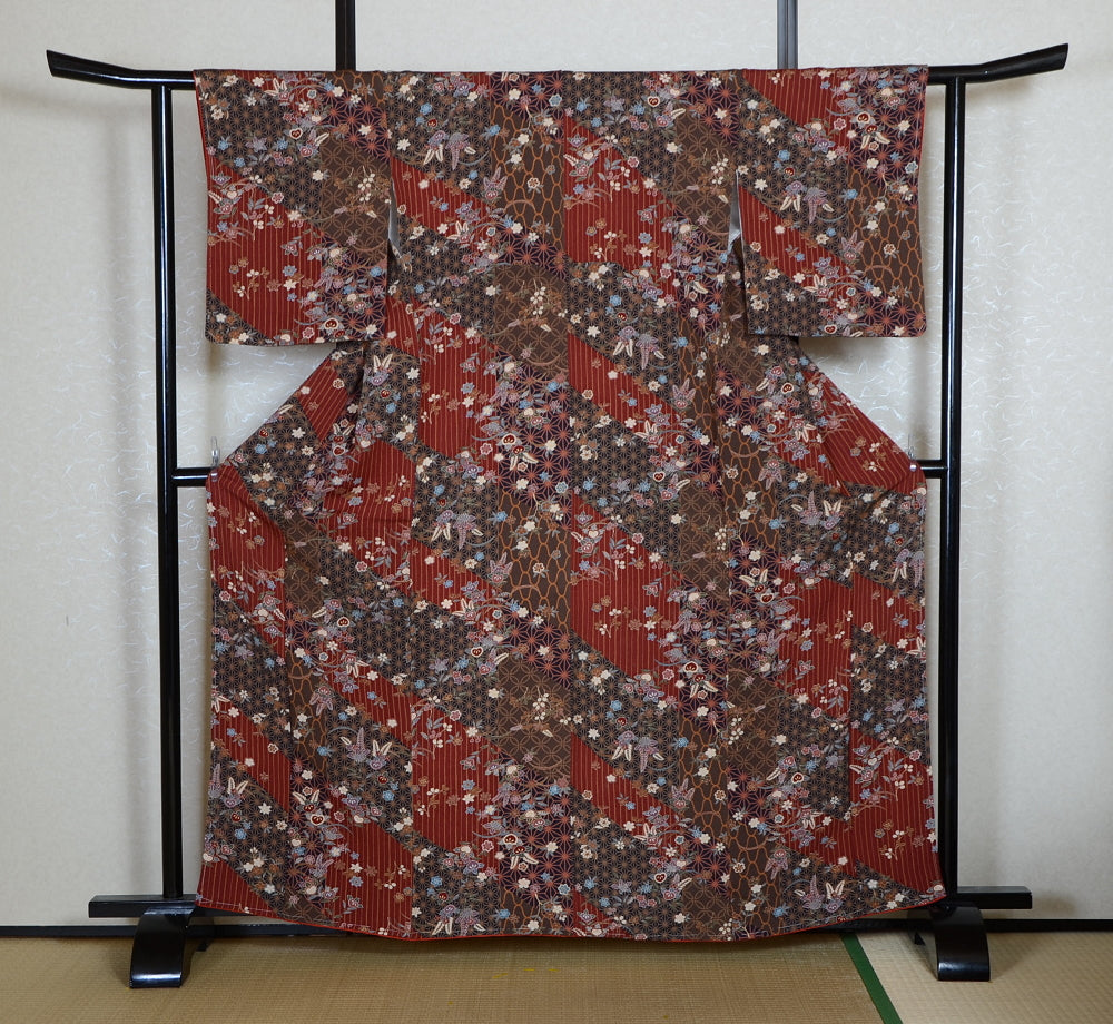 Japanese kimono 4 items set / SK #1-626