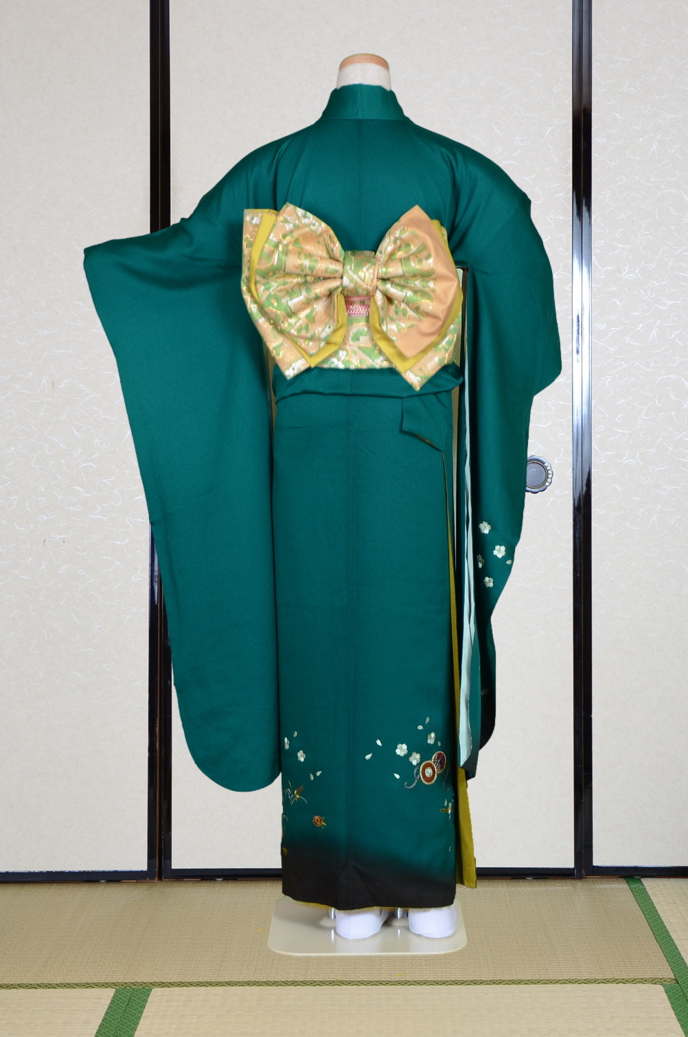 Long-sleeved kimono 6 items set / Furisode / FK#1-538