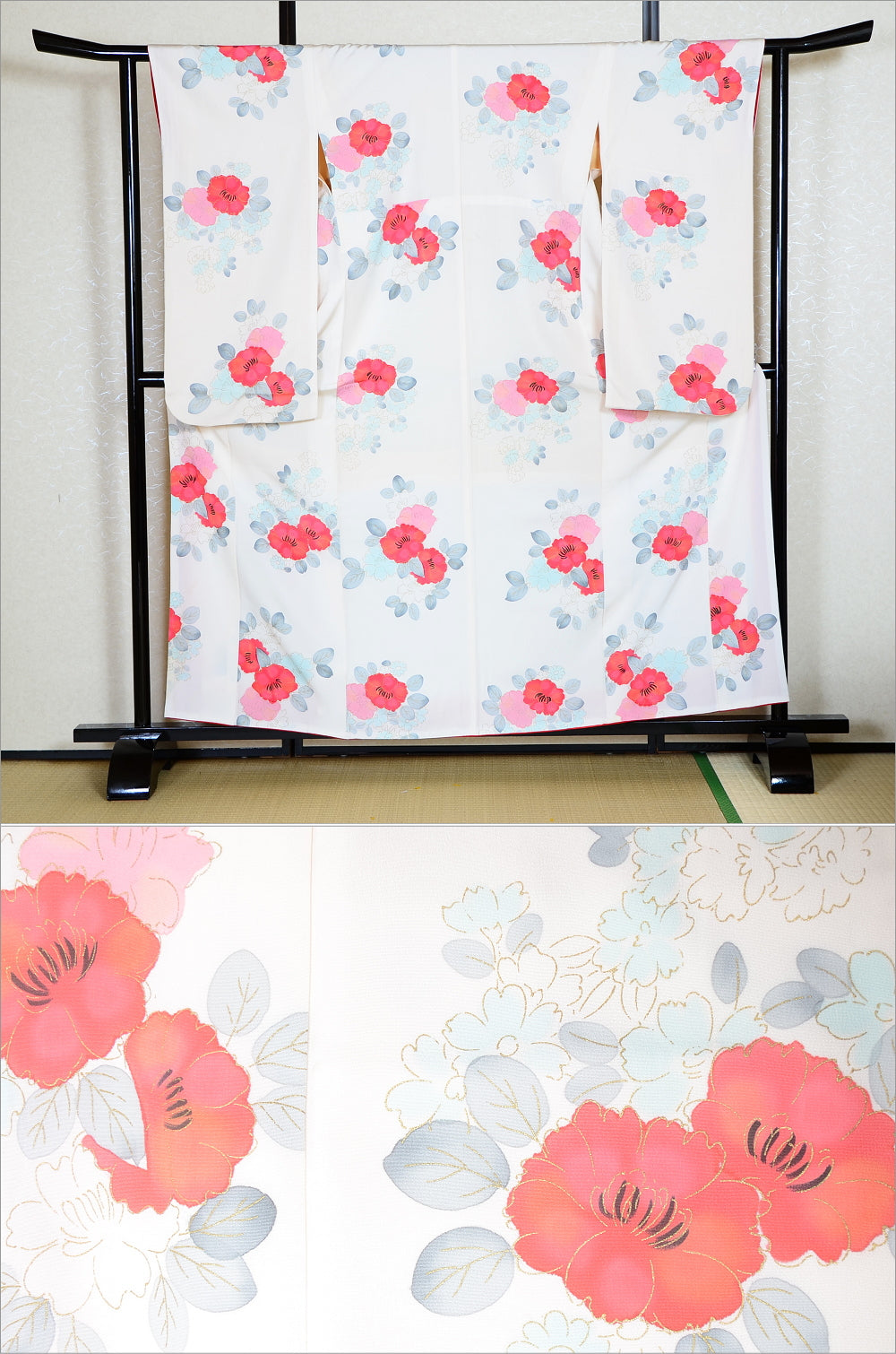 Long-sleeved kimono / Furisode / FK#1138