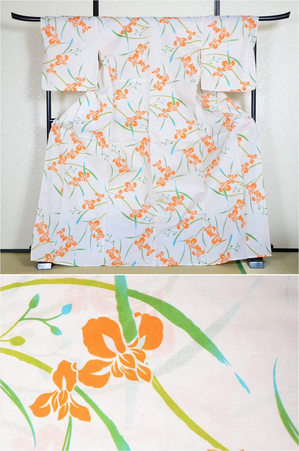 Japanese yukata kimono/ Plus size / P #260