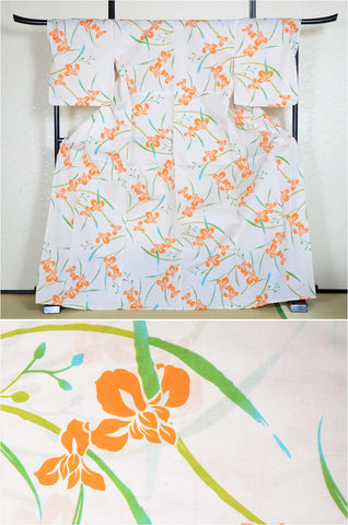 Japanese yukata kimono/ Plus size / P #260