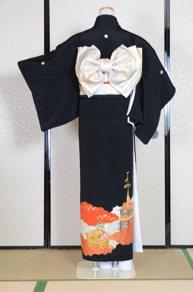 Japanese kimono 6 items set / BK#705