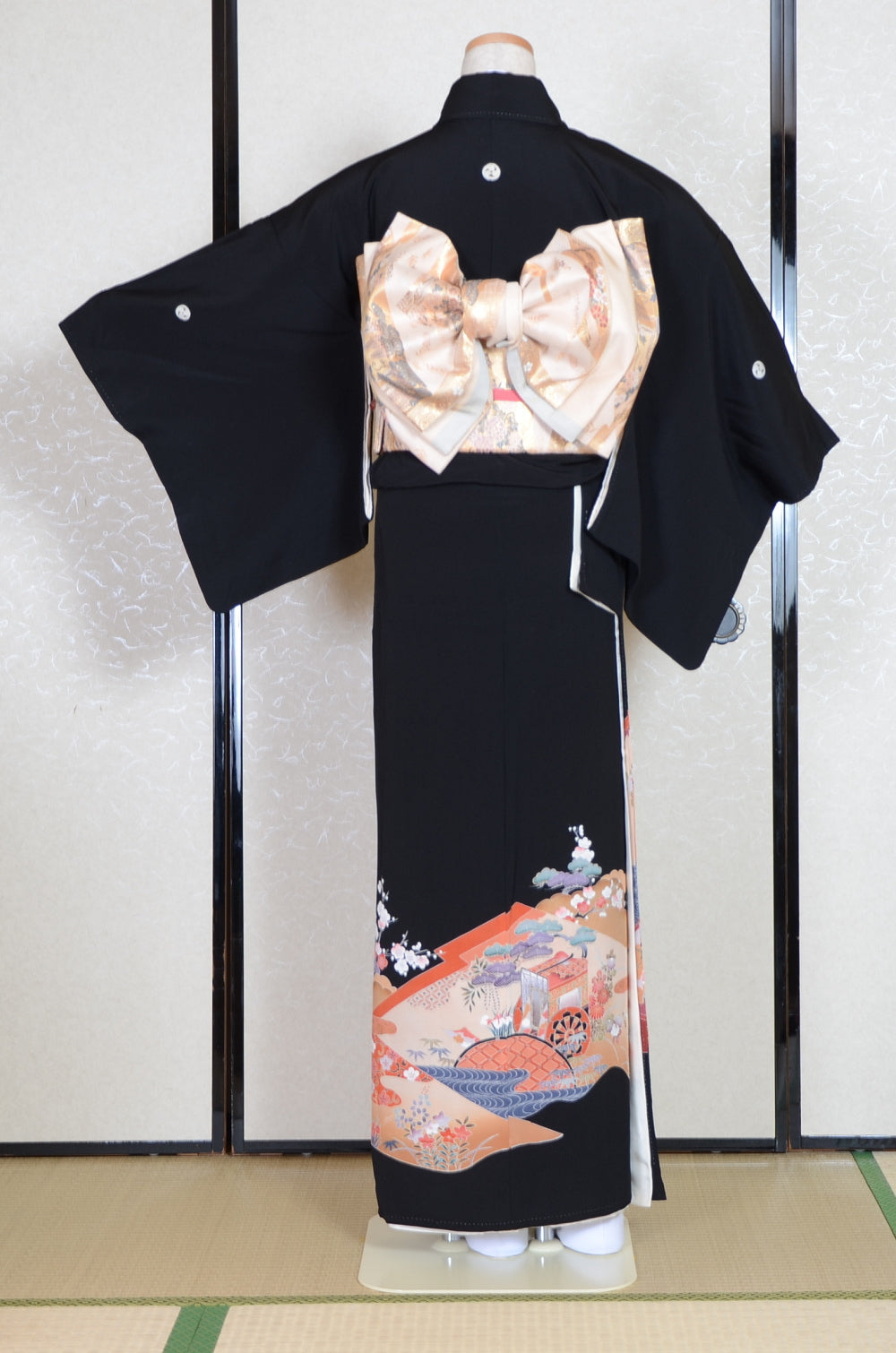 Japanese kimono 6 items set / BK#711
