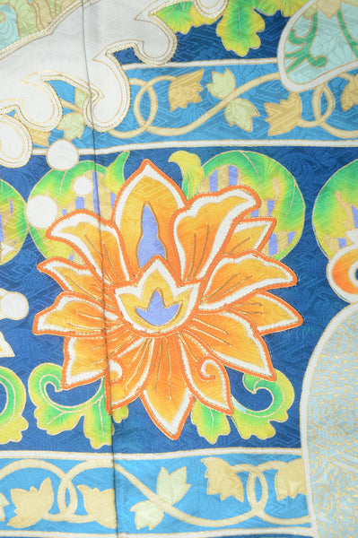 Long-sleeved kimono 6 items set / Furisode / FK#1-311