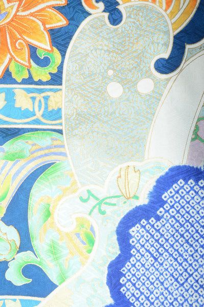 Long-sleeved kimono 6 items set / Furisode / FK#1-311